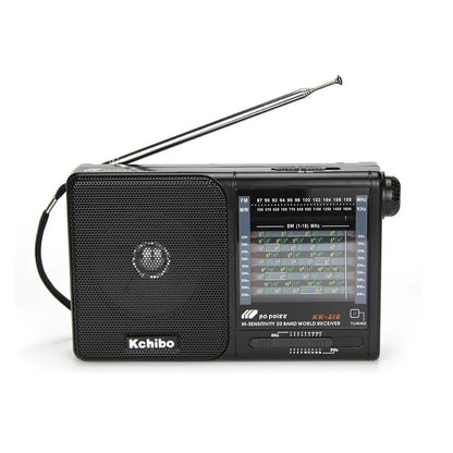 Radio Vintage Numérique Noir - Louise Vintage