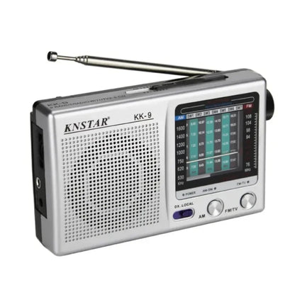 Radio Vintage Rétro Argent - Louise Vintage