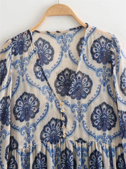 Robe Ancienne Années 70 - Louise Vintage