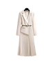 Robe Année 40 50 Classique Blanc - Louise Vintage