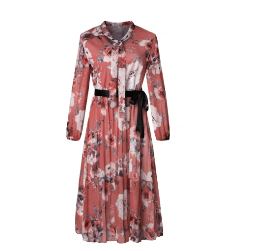 Robe Année 40 avec Noeud - Louise Vintage