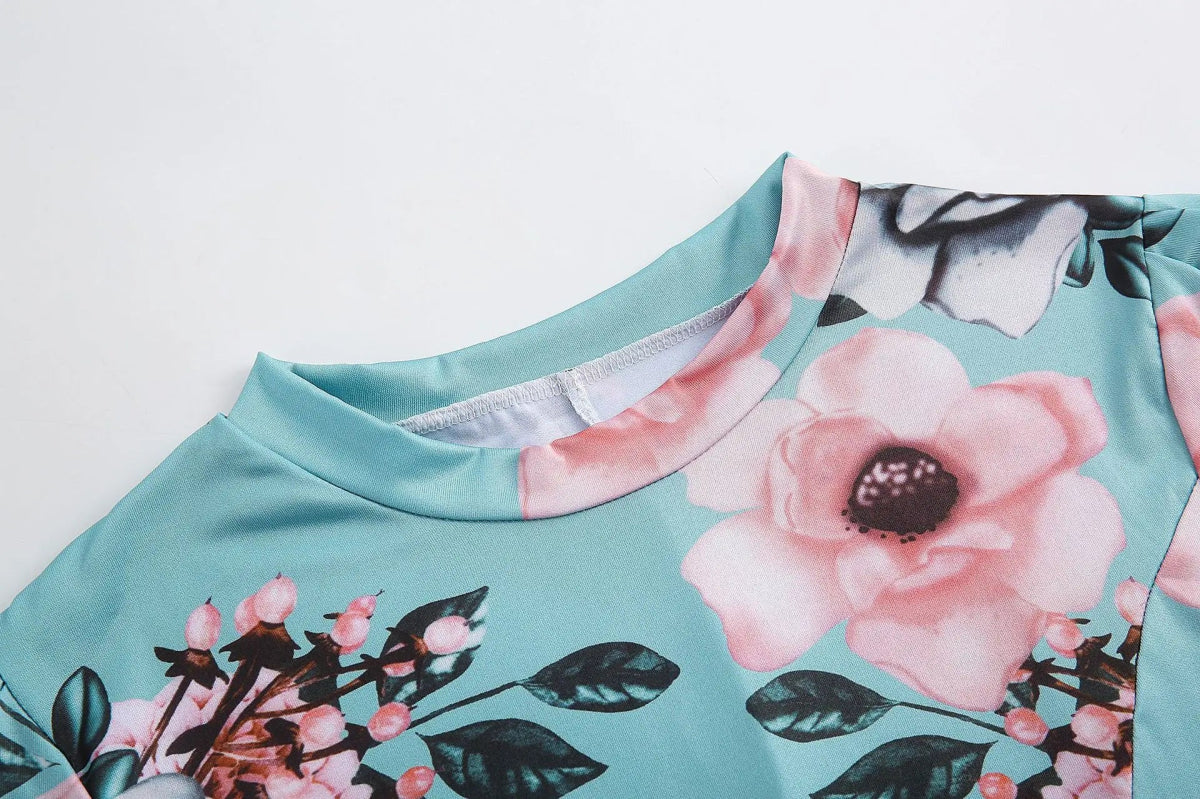 Robe Année 40 avec Noeud - Louise Vintage