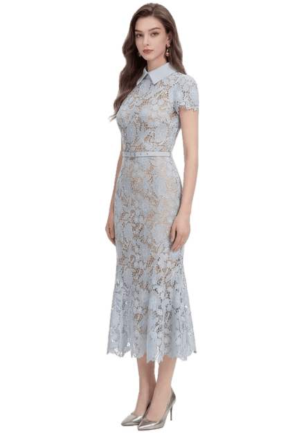 Robe Année 40 Dentelle - Louise Vintage