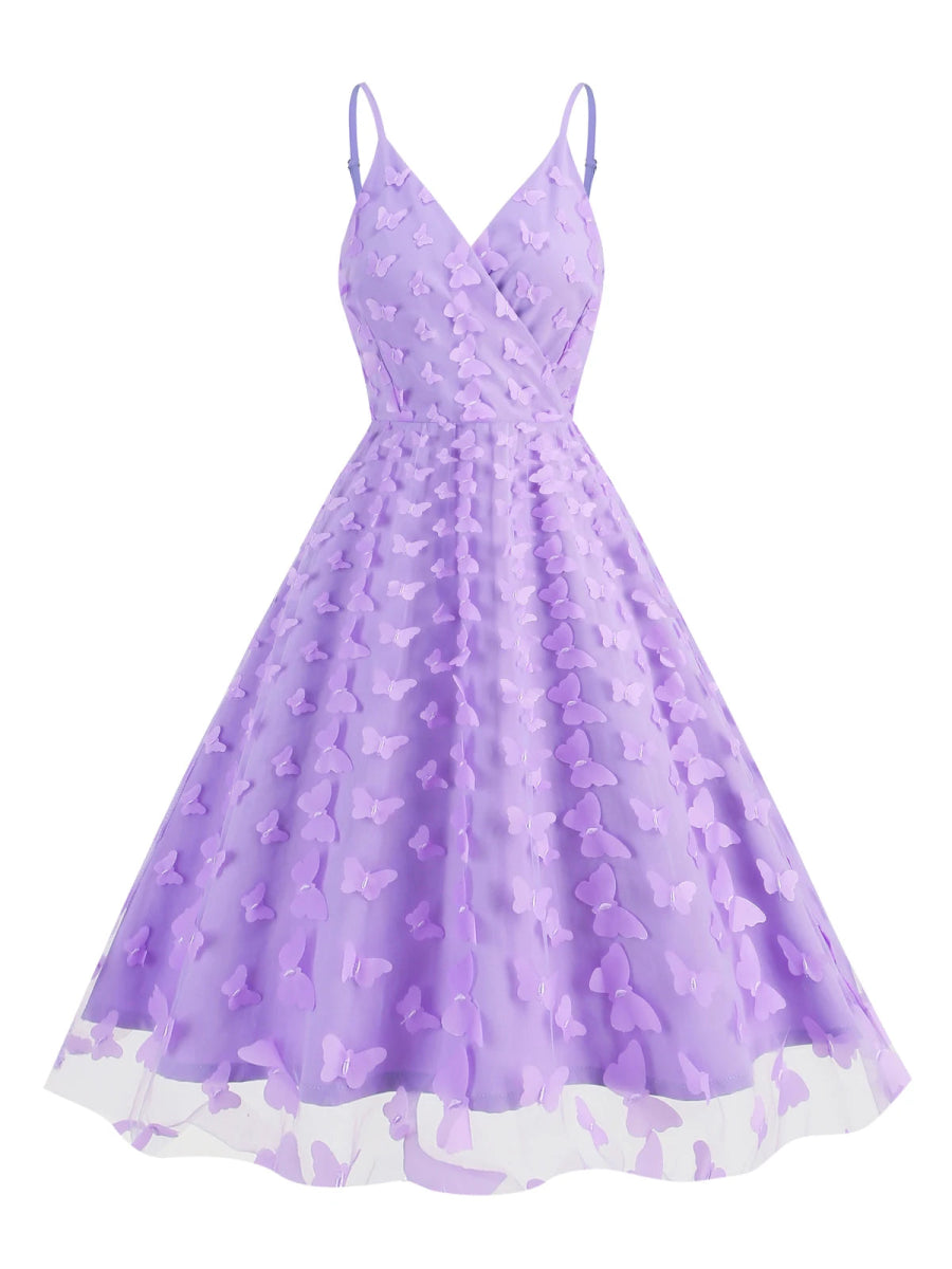 Robe Année 50 avec Dentelle - Louise Vintage