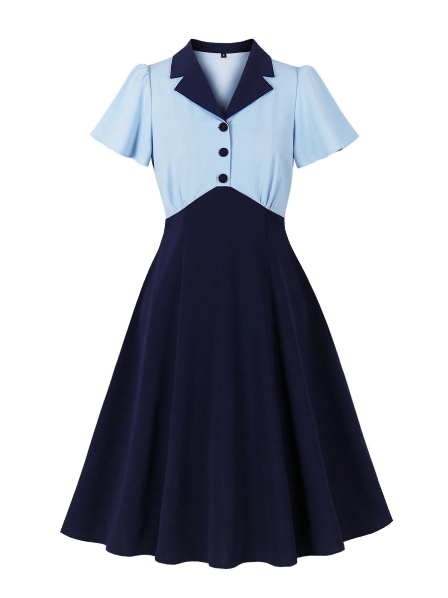 Robe Année 50 Femme Ronde - Louise Vintage