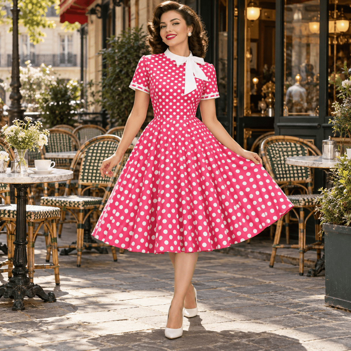 Robe Année 50 Jeune Fille - Louise Vintage