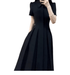 Robe Année 50 Noire - Louise Vintage
