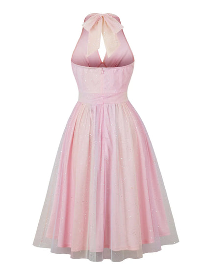Robe Année 50 Pin Up pas Cher Fluo - Louise Vintage