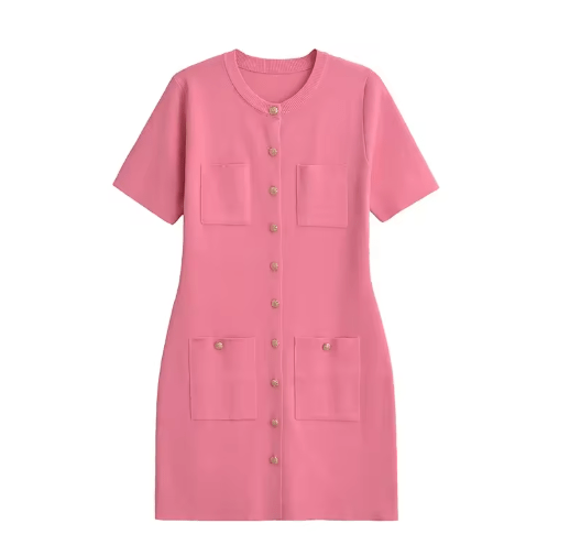 Robe Année 60 70 avec Poches - Louise Vintage