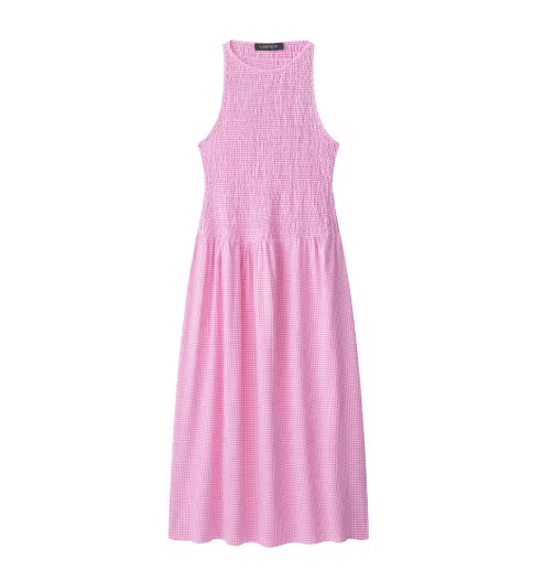 Robe Année 60 70 Rose - Louise Vintage