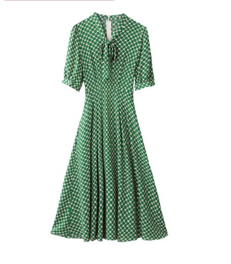 Robe Année 70 Chic à Pois - Louise Vintage