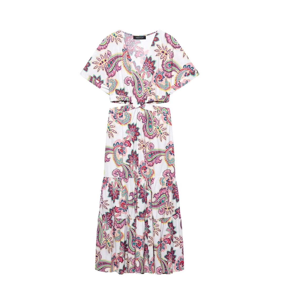Robe Année 70 Chic Imprimée - Louise Vintage