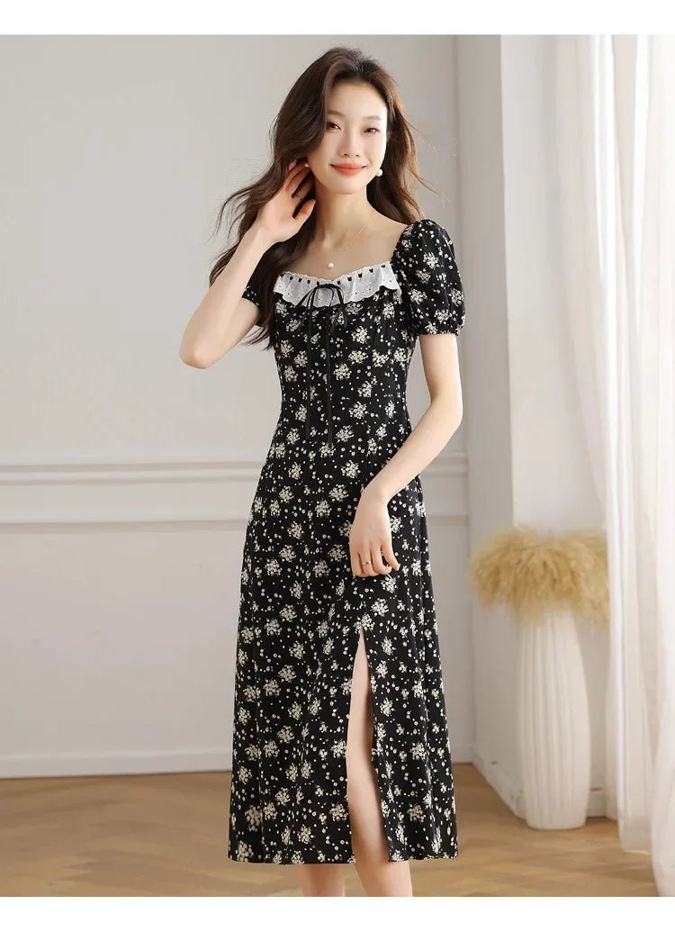 Robe Année 70 Chic Liberty - Louise Vintage