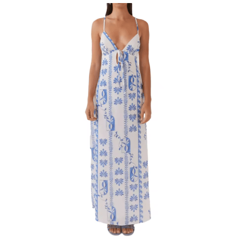 Robe Année 70 Décolleté - Louise Vintage