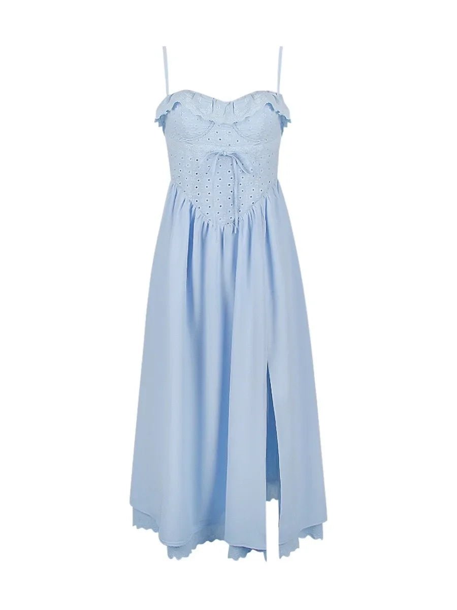 Robe Année 70 Femme Océan - Louise Vintage