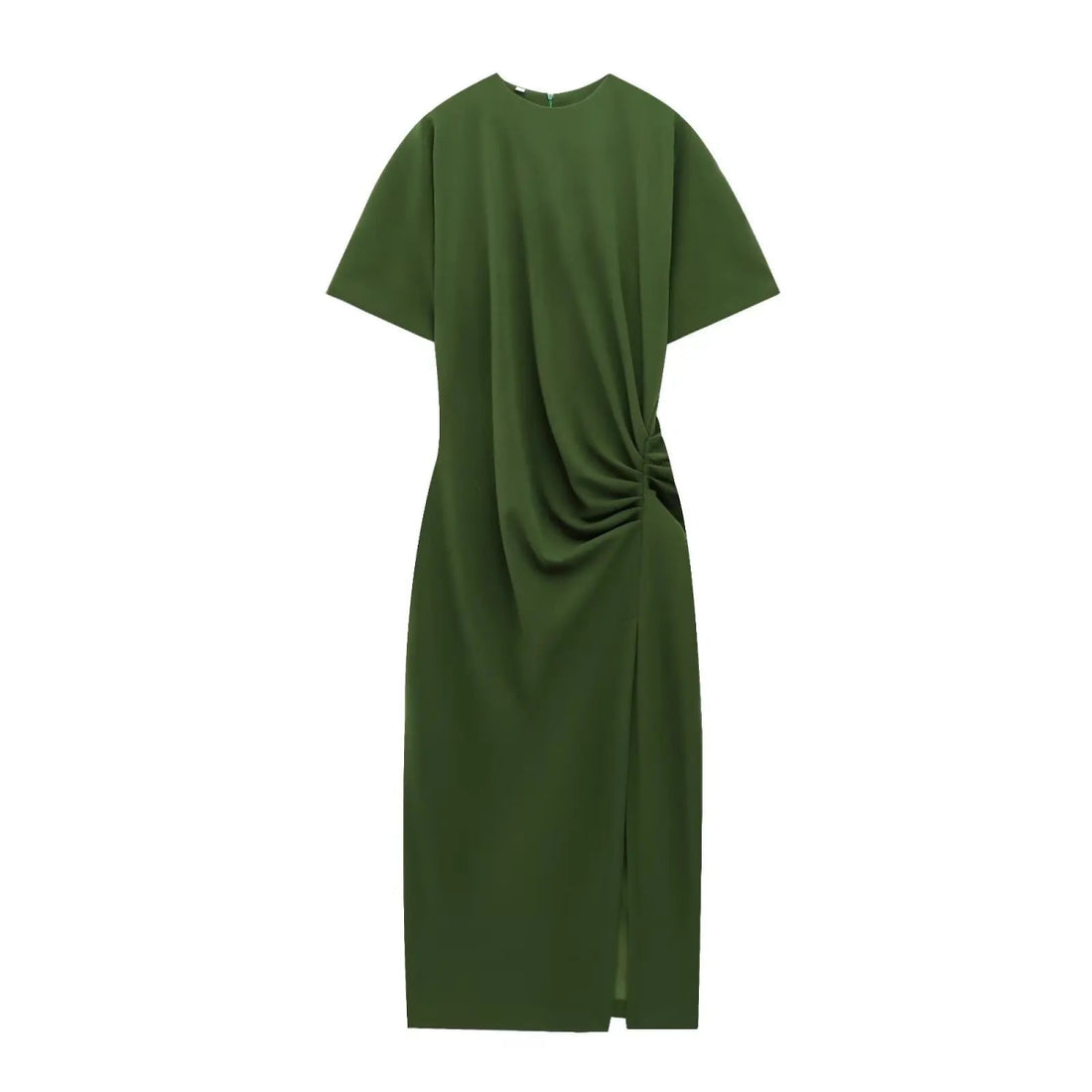 Robe Année 70 Femme Verte - Louise Vintage