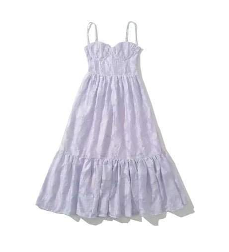 Robe Année 70 Femme Violet - Louise Vintage