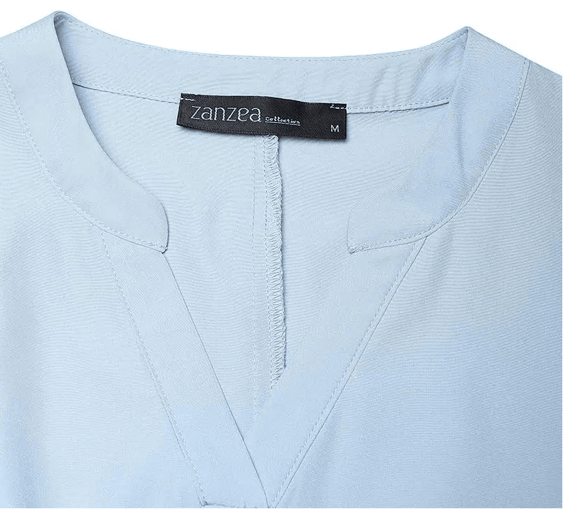 Robe Année 70 Hippie Bleue - Louise Vintage
