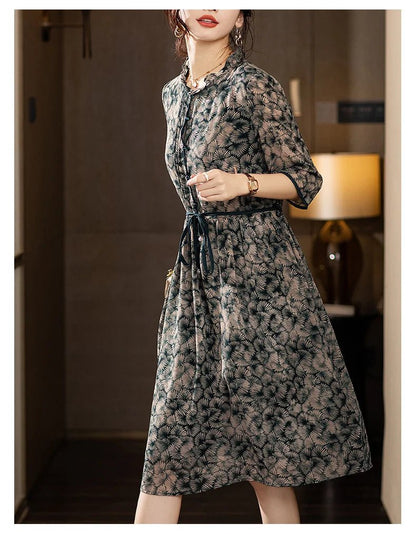 Robe Année 70 Hippie Longue - Louise Vintage