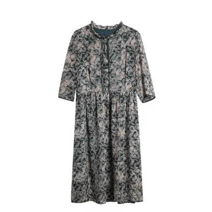 Robe Année 70 Hippie Longue - Louise Vintage