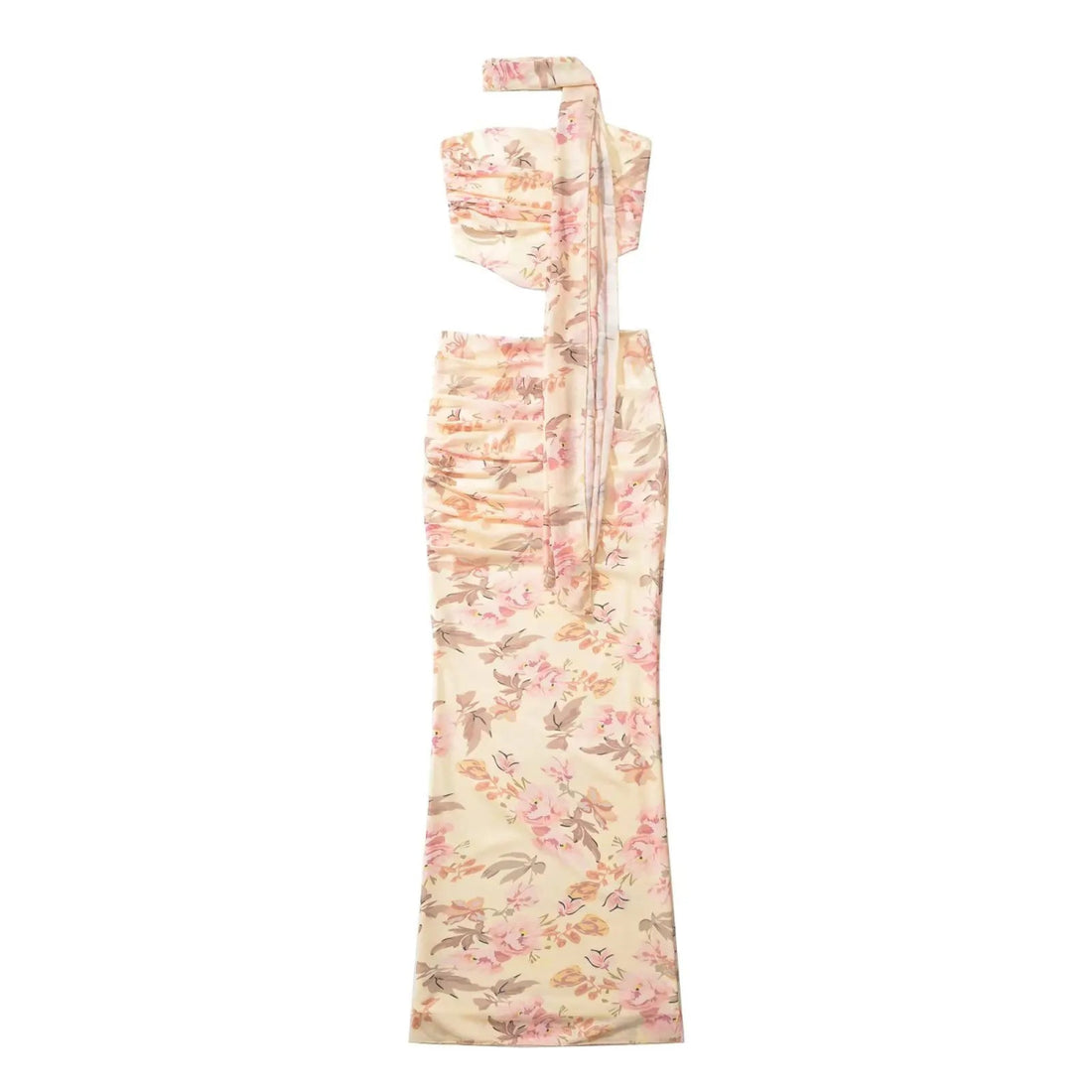 Robe Année 70 Hippie Losanges - Louise Vintage
