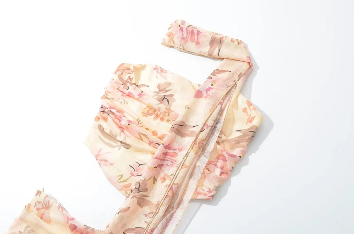 Robe Année 70 Hippie Losanges - Louise Vintage