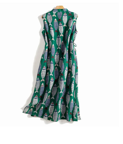 Robe Année 70 Vintage Couleurs - Louise Vintage