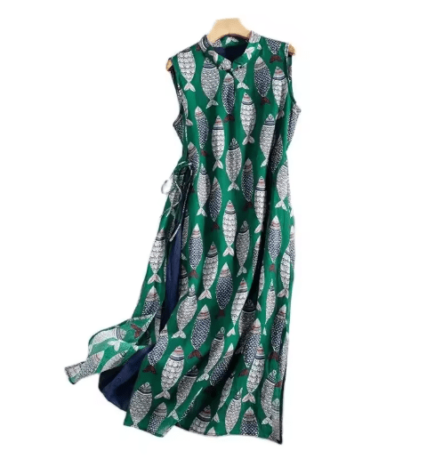 Robe Année 70 Vintage Couleurs - Louise Vintage