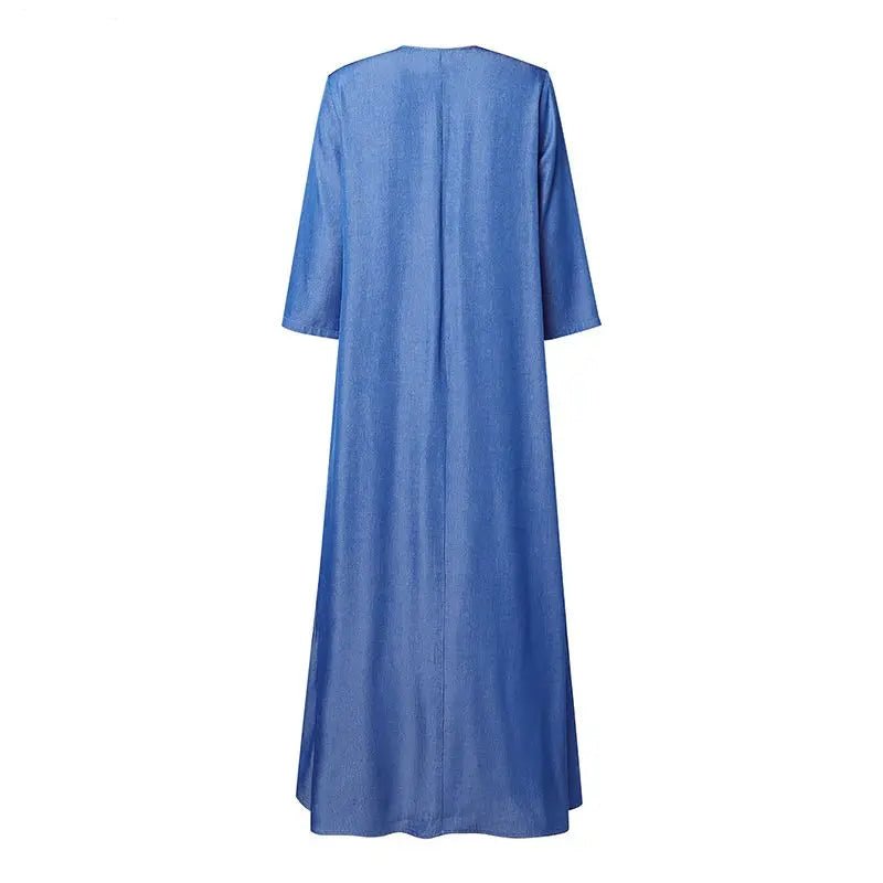 Robe Année 70 Vintage Violet - Louise Vintage
