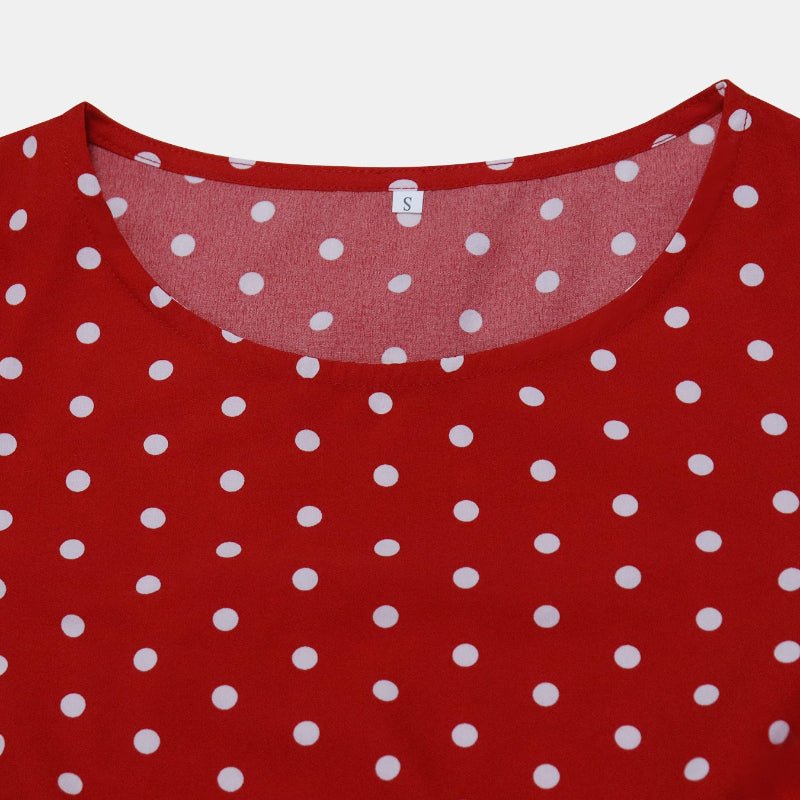 Robe Années 40 à Pois - Louise Vintage