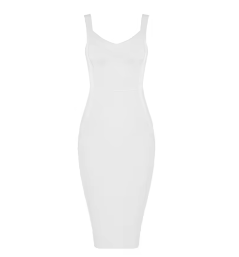 Robe Années 40 Blanche - Louise Vintage