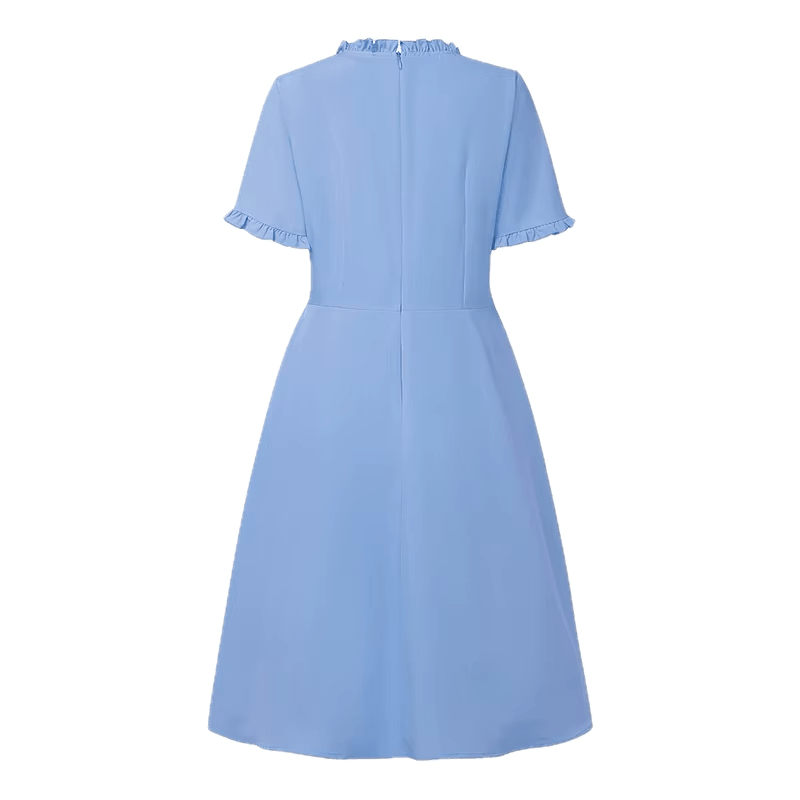 Robe Années 40 Bleu Sexy - Louise Vintage