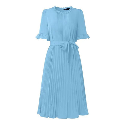Robe Années 40 Bleu Sexy - Louise Vintage