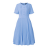 Robe Années 40 Bleu Sexy - Louise Vintage