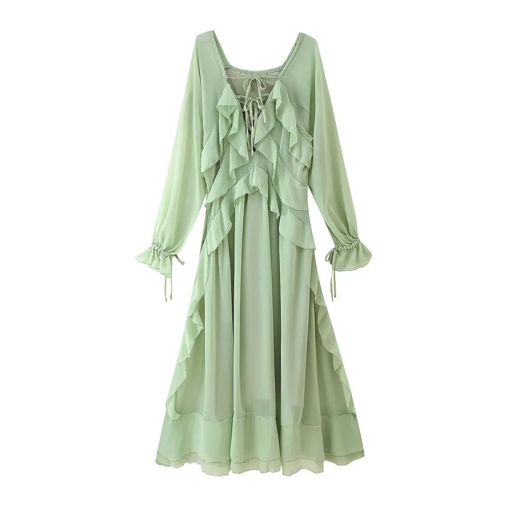 Robe Années 40 Bohème - Louise Vintage