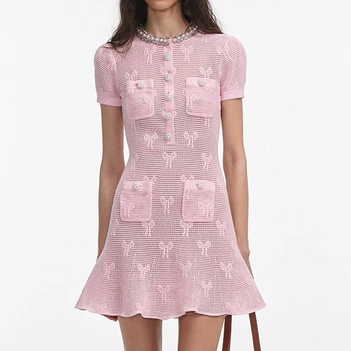 Robe Années 40 Col Claudine - Louise Vintage