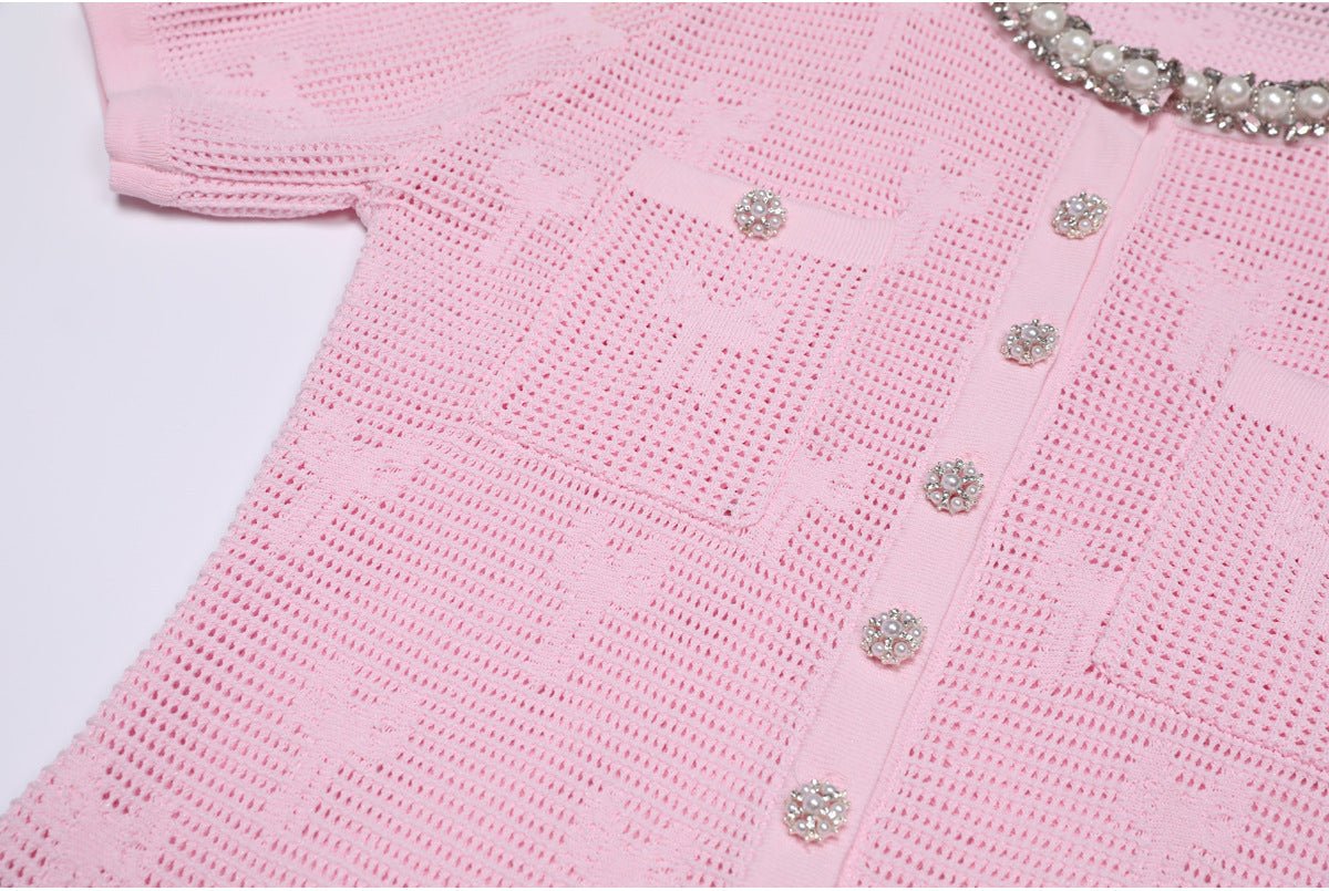 Robe Années 40 Col Claudine - Louise Vintage