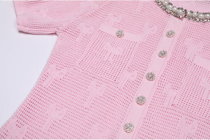 Robe Années 40 Col Claudine - Louise Vintage