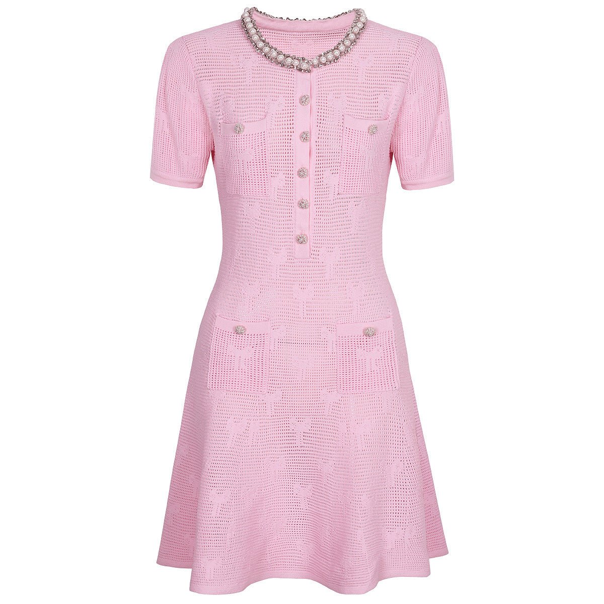 Robe Années 40 Col Claudine - Louise Vintage