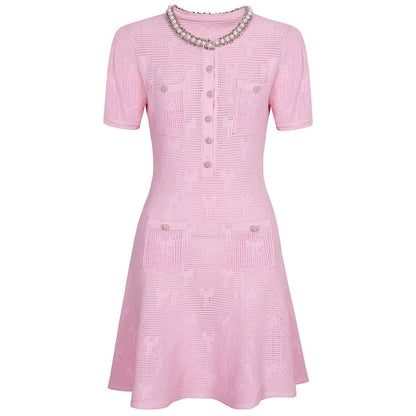 Robe Années 40 Col Claudine - Louise Vintage
