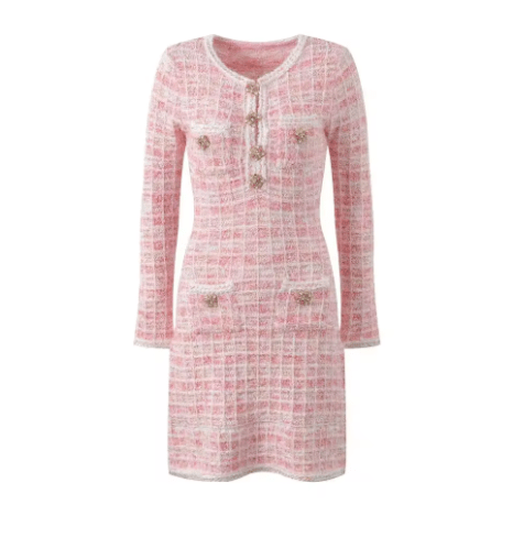 Robe Années 40 en Tweed - Louise Vintage
