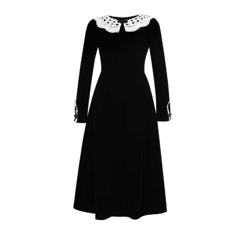 Robe Années 40 Jacquard - Louise Vintage