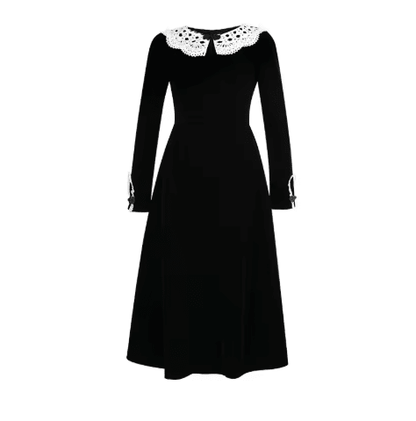 Robe Années 40 Jacquard - Louise Vintage