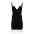 Robe Années 40 Noire Perles - Louise Vintage