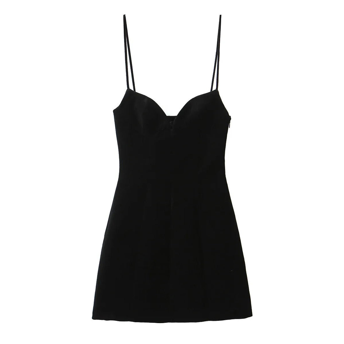 Robe Années 40 Noire Perles - Louise Vintage