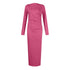 Robe Années 40 Slim Rose - Louise Vintage