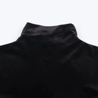 Robe Années 40 velours - Louise Vintage