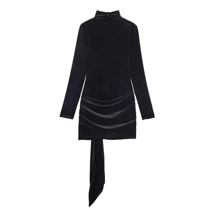 Robe Années 40 velours - Louise Vintage