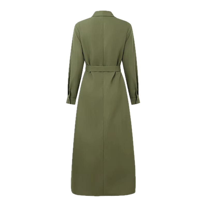 Robe Années 40 Verte Chic - Louise Vintage