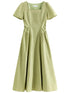 Robe Années 40 Vintage Verte Pale - Louise Vintage